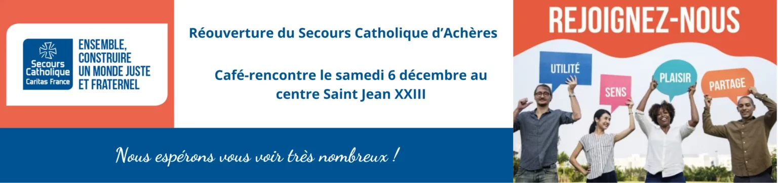 Réouverture Secours Catholique 2025