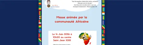 Messe animée par la communauté Africaine